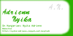 adrienn nyika business card